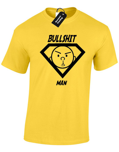 Bullshit man mens shirt - bullshit, t