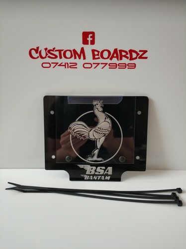 Trials front number - front, board