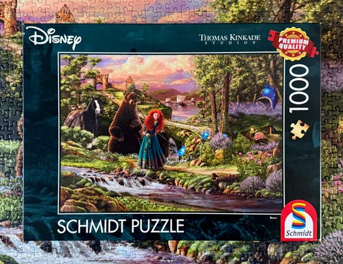 Brave disney thomas kinkade - brave,