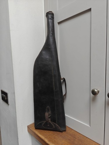 Antique leather shoulder of - 'shoulder,