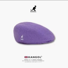 Kangol Wool 504 Flat Cap Men Women Casual Woolen Beret Hat Winter Newsboy Cap UK
