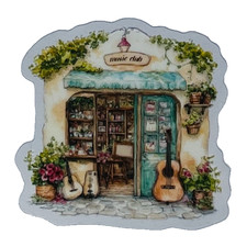 Vintage Shop Front Stickers