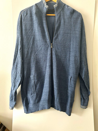 Mens blue cotton knit full - mens,