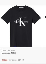 Calvin Klein Unisex Monogram