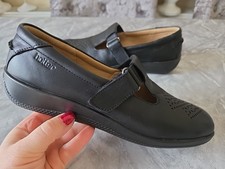 Hotter sunset black leather - hotter,