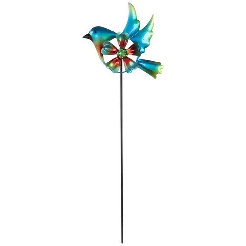 Bird flower metal garden - &,