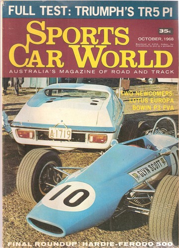 Sports car world 1968 - sports,