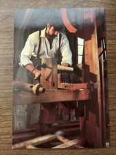 Woodworking on Lathe ~ Old