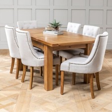 Solid Oak Medium Extending