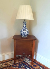 Vintage Solid Mahogany Sewing