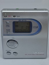 Vtg Sharp MD-MT170 Portable