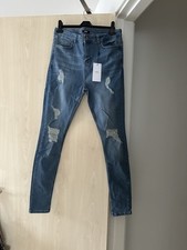 HERA Mens Jeans 32L Skinny Fit