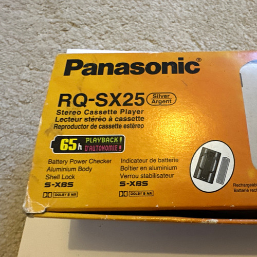 Panasonic sx25 silver - panasonic, rq-sx25