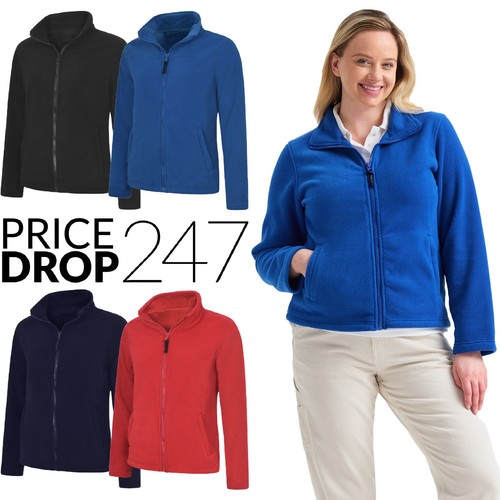 Ladies fitted fleece jackets - fitted,