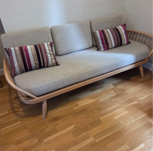 Ercol studio sofa couch - sofa, 3