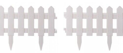 Picket fence garden edging - picket,