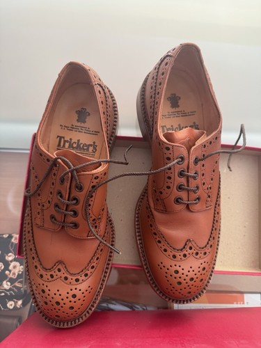 Trickers brown leather brogues - trickers,