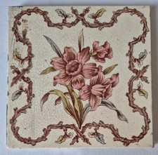 Antique tile print and tint