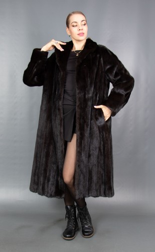 18673 gorgeous real mink coat - 18673,