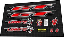 1999 GT LOBO 1000 DH DECAL SET