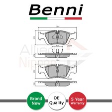 Brake Pads Set Front Benni