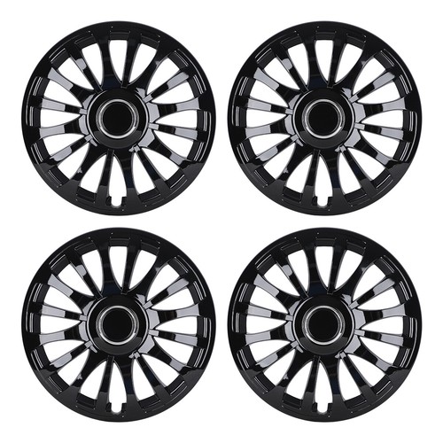 Black wheel covers - black,