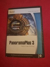 Serif PanoramaPlus 3 Digital Image Stiching Software c/w booklet Win 98 XP Vista