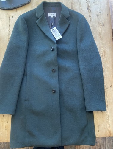 Reiss gable racing green - green, wool