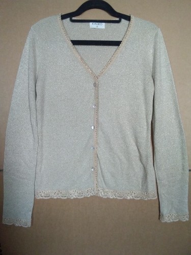 Kaliko gold sparkle cardigan - kaliko,