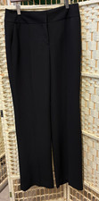 PLANET WIDE LEG BLACK TROUSERS