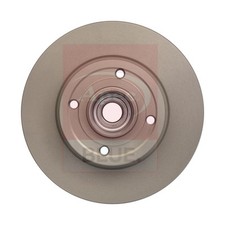 2x Brake Discs Pair Solid fits
