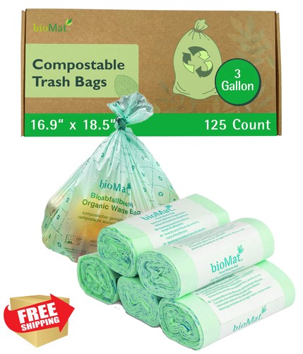 Biomat compostable trash - biomat, bags