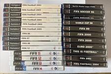 ⚽FIFA Game Bundle PS1 PS2 PS3 – 25x Retro Football Classics, CIB – Fast Free P&P