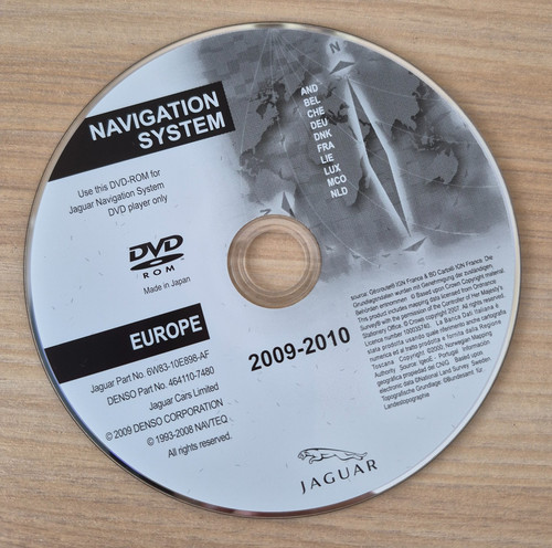 Navigation map update dvd - map,