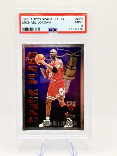 1995 topps spark plugs michael - 1995,