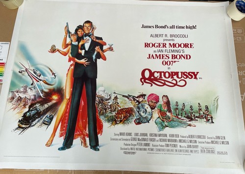 Octopussy 1983 quad - uk,