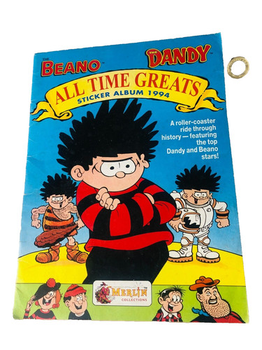 Sticker album beano - album,