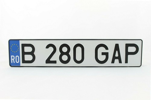 Romania custom car license - romania,