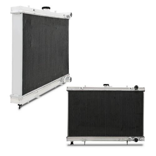 50mm high flow alloy radiator - flow,