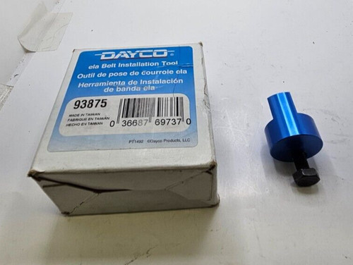 Dayco 93875 belt installation - 93875,