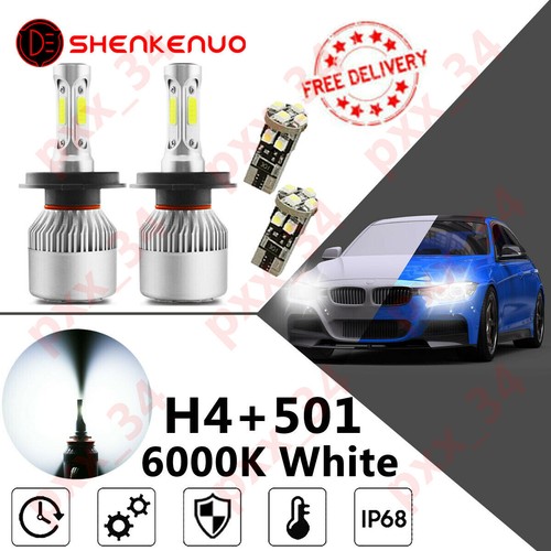 Led dipped low beam - h4,