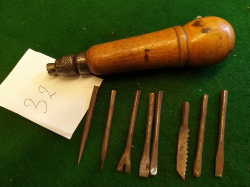 Antique wooden multitool - antique,