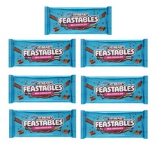 Feastables MrBeast Milk Chocolate Bars 7-Pack, 2.1 oz Each, Cream