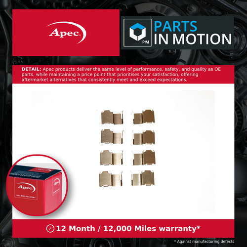 Brake pad fitting kit fits - brake,