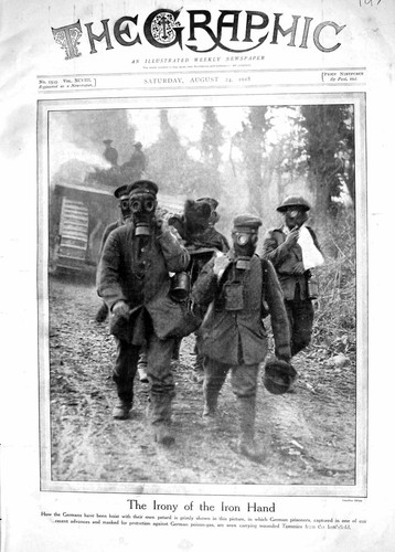 Old 1918 german prisoners war - 1918,