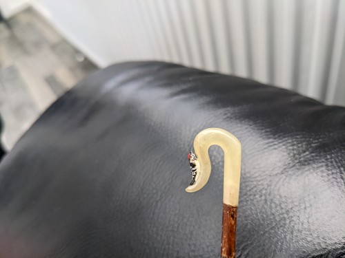 Shepherds crook miniature with - shepherds,