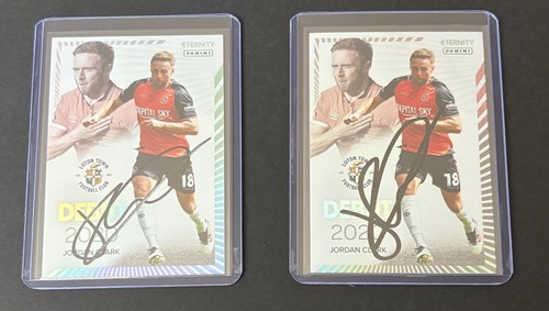 Signed jordan clark luton town - signed,