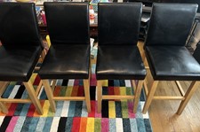 Black Leather Kitchen Bar