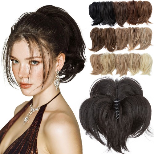 8in claw ponytail piece short - 8in,