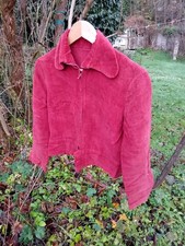 Vintage Velvet 1970s Jacket. Size 10. Individually made from old velvet .